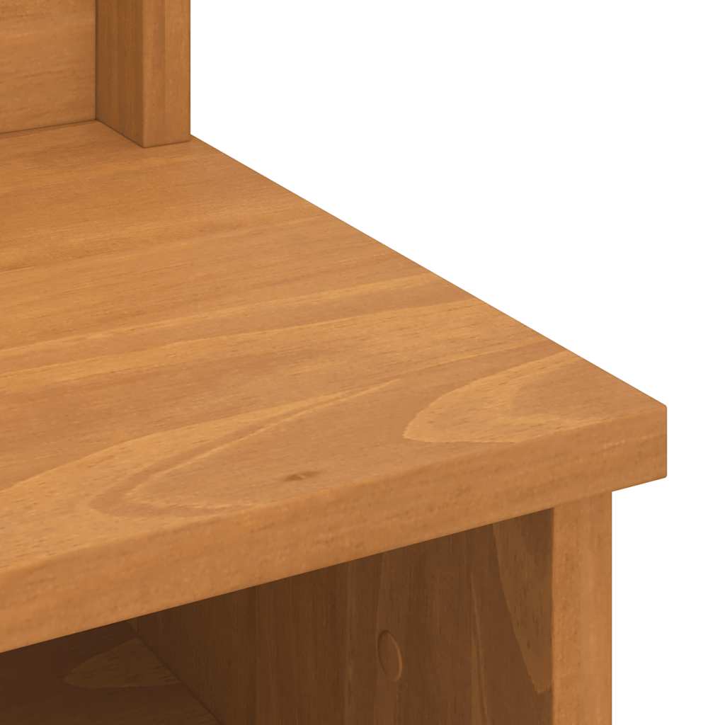 Perchero de entrada SANDNES 45x40x159,5cm madera maciza de pino
