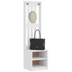 Perchero de entrada SANDNES 45x40x159,5cm madera maciza de pino