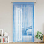 Cortinas de cuerdas 2 uds morado 100x250 cm