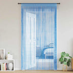 Cortinas de cuerdas 2 uds morado 100x250 cm