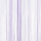 Cortinas de cuerdas 2 uds morado 100x250 cm
