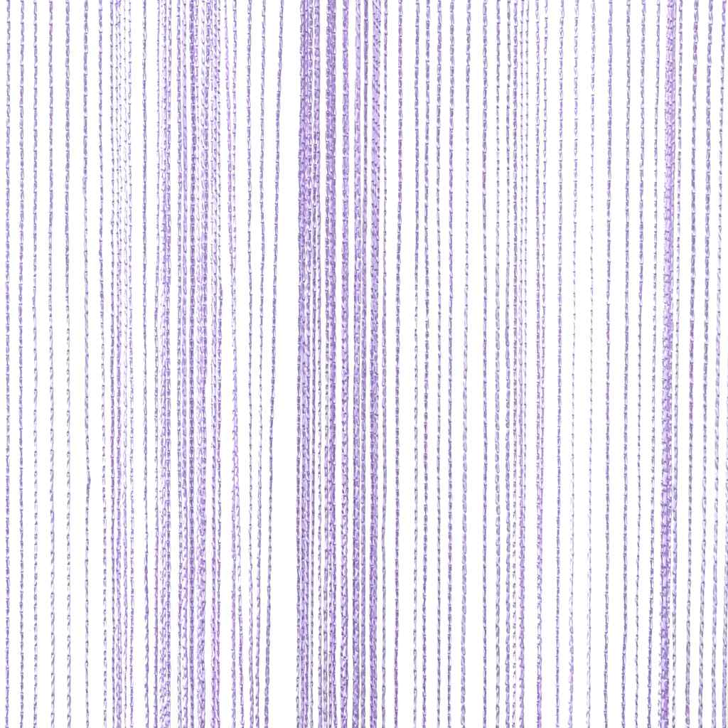 Cortinas de cuerdas 2 uds morado 100x250 cm
