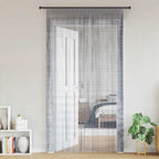 Cortinas de cuerdas 2 uds morado 100x250 cm
