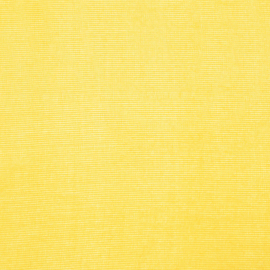 Cortinas de gasa con bolsillos para varillas 2 uds. amarillo