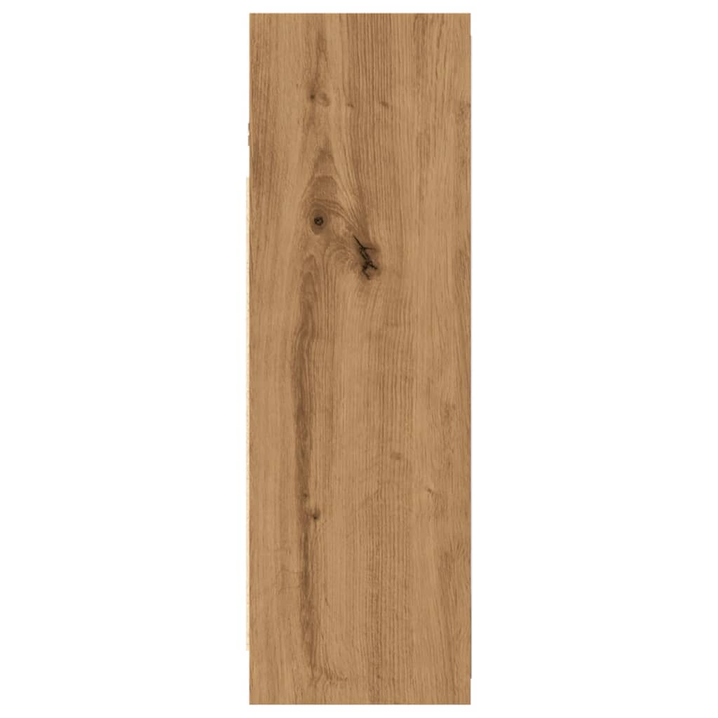 Armario espejo baño roble roble artisan 62,5x20,5x64 cm