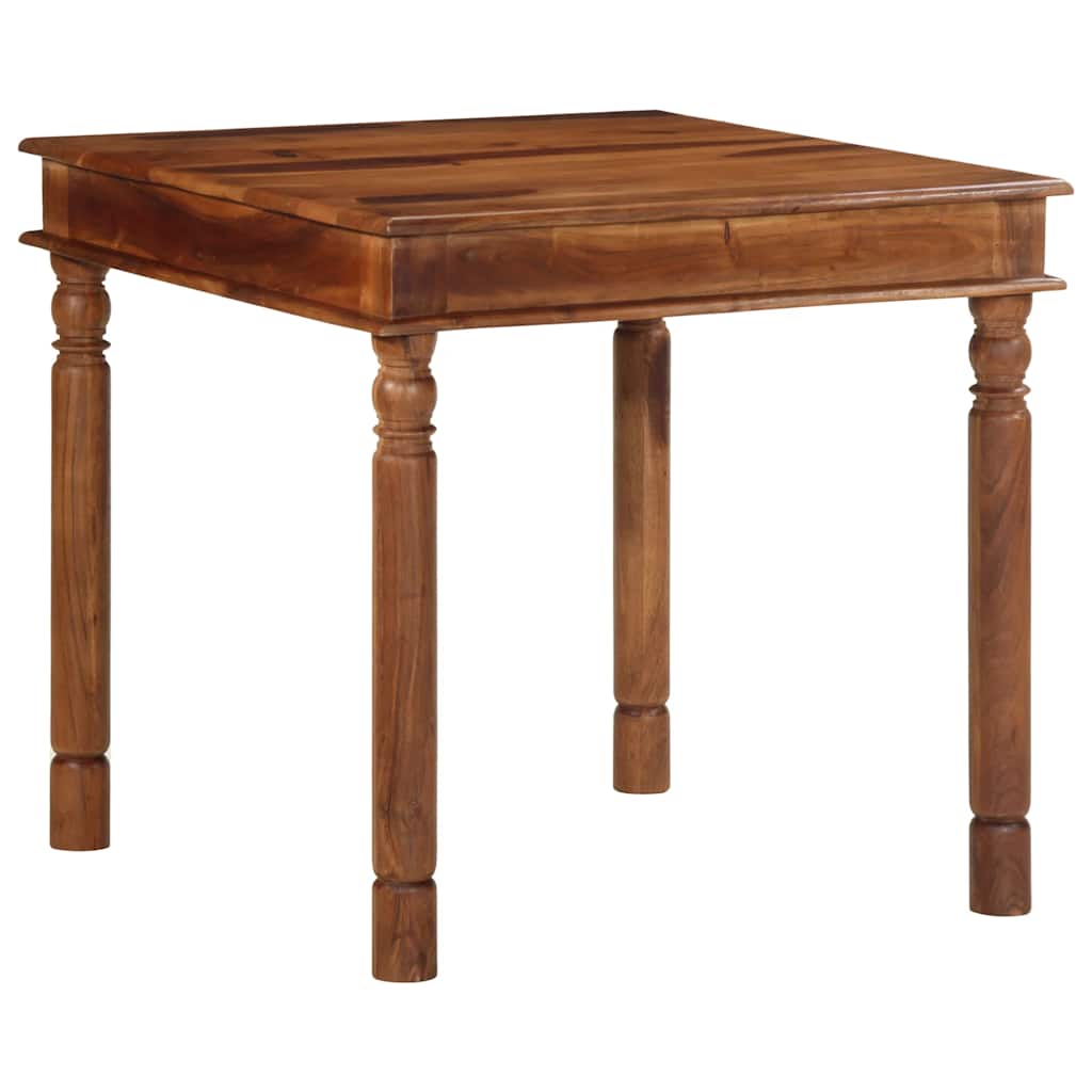 Mesa de comedor madera maciza de acacia 110x50x76 cm