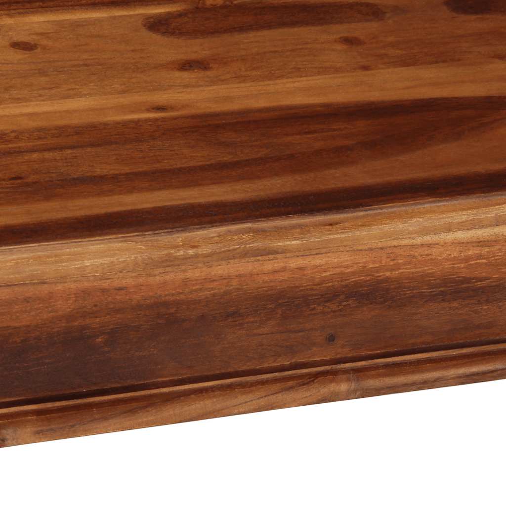 Mesa de centro de madera maciza 110x60x40 cm acacia