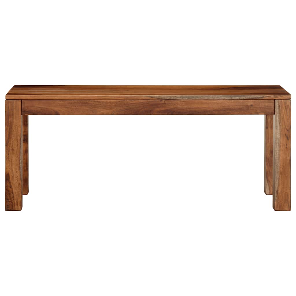 Banco 110 cm madera maciza acacia