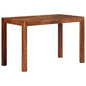 Mesa de comedor madera maciza 120x60x76 cm acacia