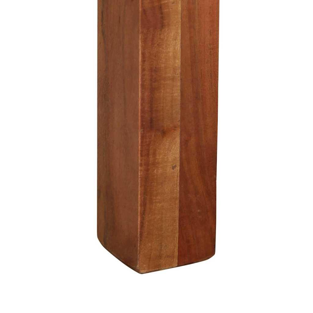 Mesa de comedor madera maciza 120x60x76 cm acacia