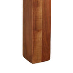 Mesa de comedor madera maciza 120x60x76 cm acacia