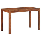 Mesa de comedor madera maciza 120x60x76 cm acacia