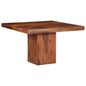 Mesa de comedor madera maciza de acacia 110x50x76 cm