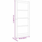 Puerta Interior ORKDAL imprimado 93 x 211 cm