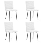 Silla de comedor 6 unidades terciopelo negro