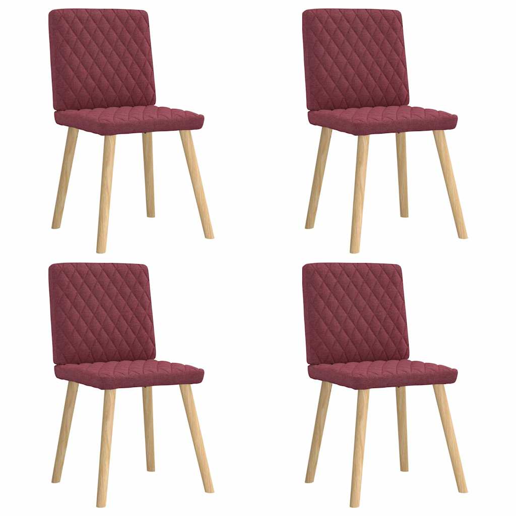Silla de comedor 6 unidades terciopelo negro