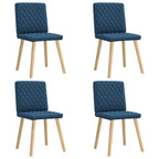 Silla de comedor 6 unidades terciopelo negro