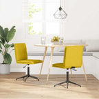 Silla de comedor 6 unidades terciopelo negro