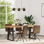 Silla de comedor 6 unidades terciopelo negro