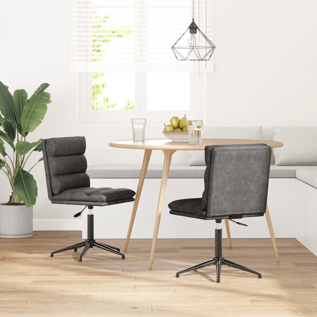 Silla de comedor 6 unidades terciopelo negro