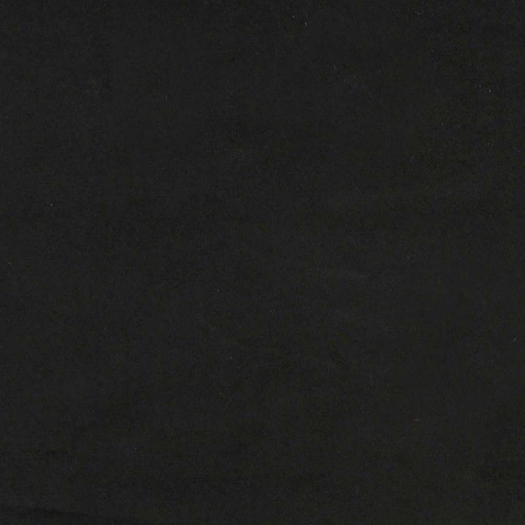 Silla de comedor 6 unidades terciopelo negro