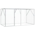 Jaula para Aves Antracita 208 x 102 x 108 cm Acero Galvanizado