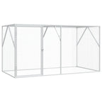 Jaula para Aves Antracita 208 x 102 x 108 cm Acero Galvanizado
