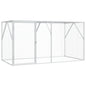 Jaula para Aves Antracite 208 x 102 x 108 cm Aço Galvanizado