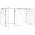 Jaula para Aves Antracita 208 x 102 x 108 cm Acero Galvanizado
