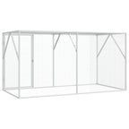 Jaula para Aves Antracita 208 x 102 x 108 cm Acero Galvanizado