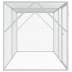 Jaula para Aves Antracita 208 x 102 x 108 cm Acero Galvanizado