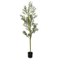 Artificial olive tree with 1000 green leaves 300 cm