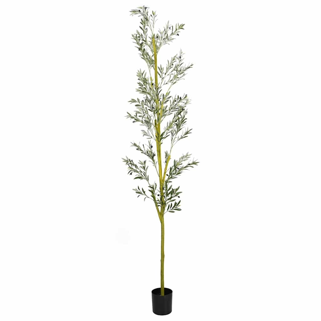 Árbol de olivo artificial con 1000 hojas verde 300 cm