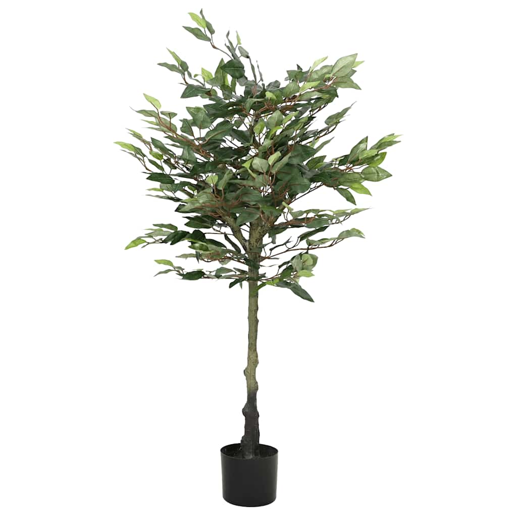 Árbol ficus artificial 30 hojas verde 125 cm