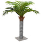 Palmera artificial con 12 hojas verde 150 cm
