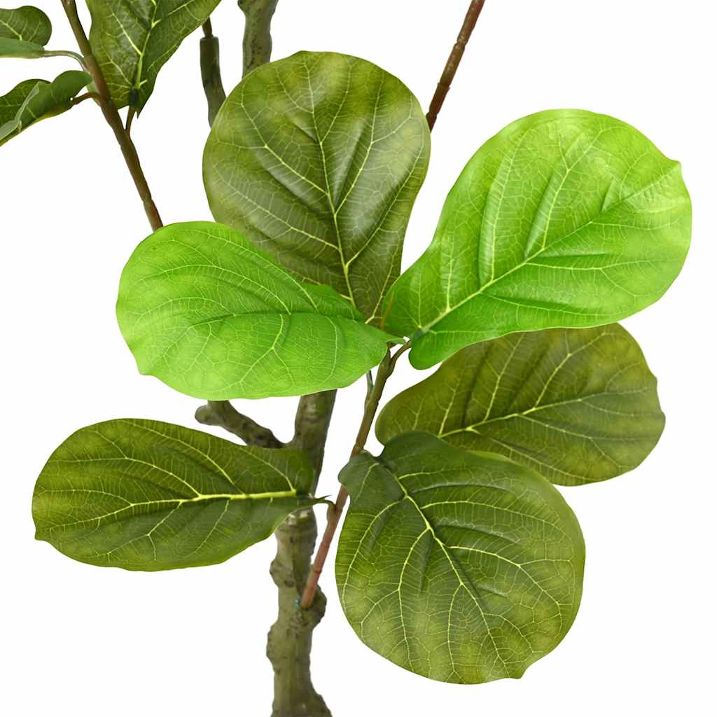 Árbol ficus artificial 30 hojas verde 125 cm