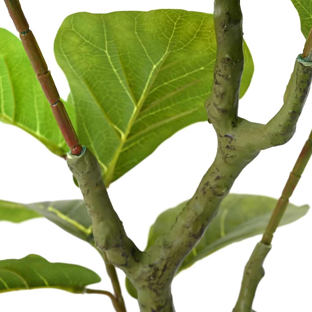 Árbol ficus artificial 30 hojas verde 125 cm