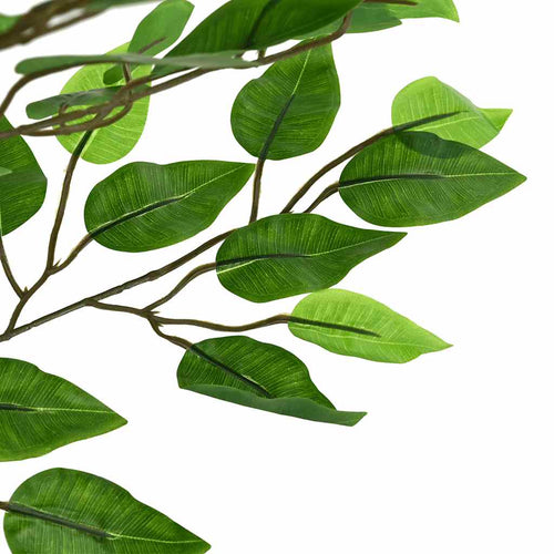 Planta Ficus Artificial 1260 Hojas 200 cm Verde