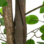 Planta Ficus Artificial 1260 Hojas 200 cm Verde