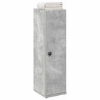 Mueble de baño con portarrollos blanco 20,5x20x90 cm
