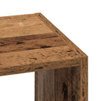 Estantería apilable de madera vieja 30x30x80cm madera procesada
