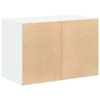 Armario con 2 cajones blanco 60x31x40 cm madera de ingeniería