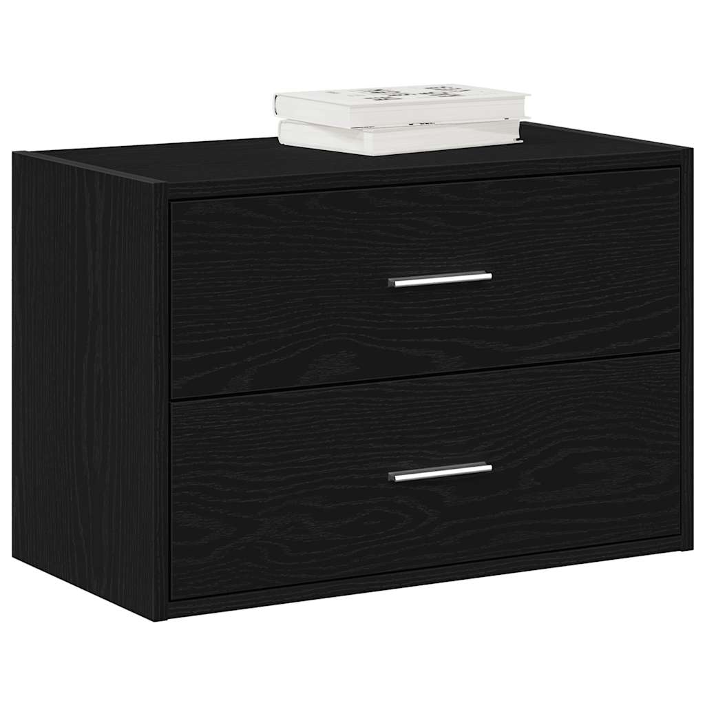 Armario con 2 cajones blanco 60x31x40 cm madera de ingeniería