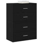Armarios con 2 cajones 2 uds blanco 60x31x40 cm