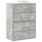 Armarios con 2 cajones 2 uds blanco 60x31x40 cm