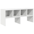Zapatero apilable blanco 89,5x30x40 cm