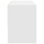 Zapatero apilable blanco 89,5x30x40 cm