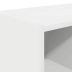 Zapatero apilable blanco 89,5x30x40 cm