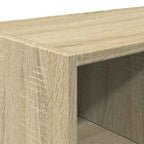 Zapateros 2 uds apilables roble sonoma 89,5x30x40 cm