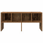 Zapatero apilable madera vieja 89,5x30x40 cm